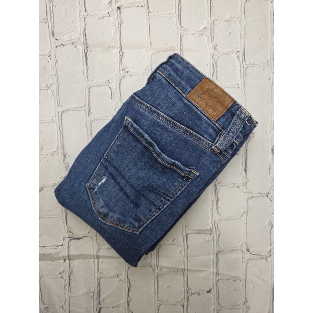 American Eagle Women's Sz 0 Distressed Denim Jeans
